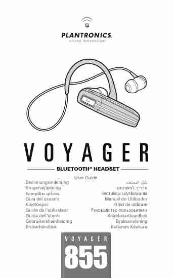 Plantronics Headphones Voyager 855-page_pdf